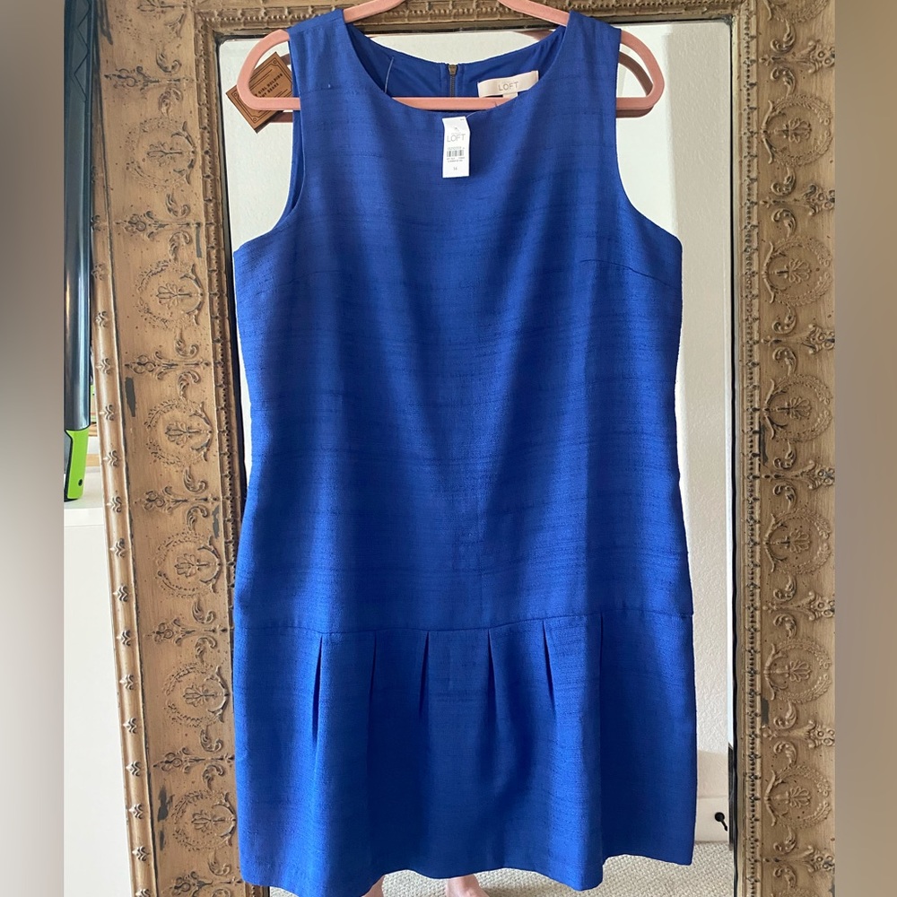 NWT Loft Sleeveless Shift dress